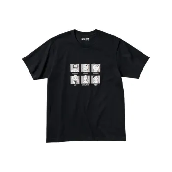 UNIQLO T Shirts Unisex 09 Black