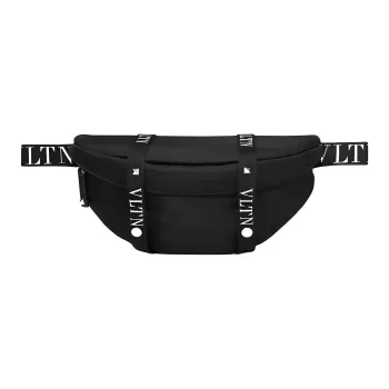 Valentino Nylon Sling Bag Fanny Pack Regular Men's Black