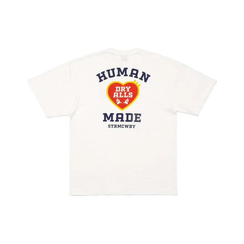 HUMAN MADE Heart-print Cotton T-shirt-2