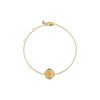 Monica Vinader Sterling Silver 18K Gold Plated Bracelets Women's Gold