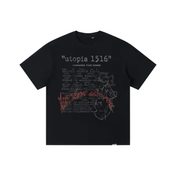 AWAKEN THE ROSE T Shirt Unisex Black