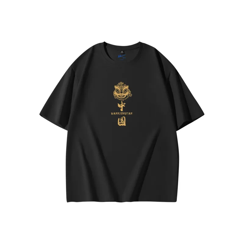 Warrior Drop Shoulder Sleeve T-Shirt Men's-0