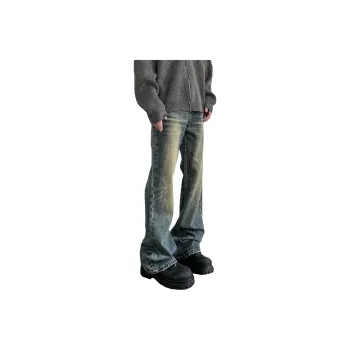 PAINT STAIN Summer Versatile Height Increasing Luxury Streetwear Style Classic Jeans Style Unisex