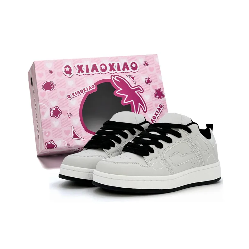 Circle Small Coverage Abrasion Resistant Lightweight Low Top Skateboard Shoes Women's-6