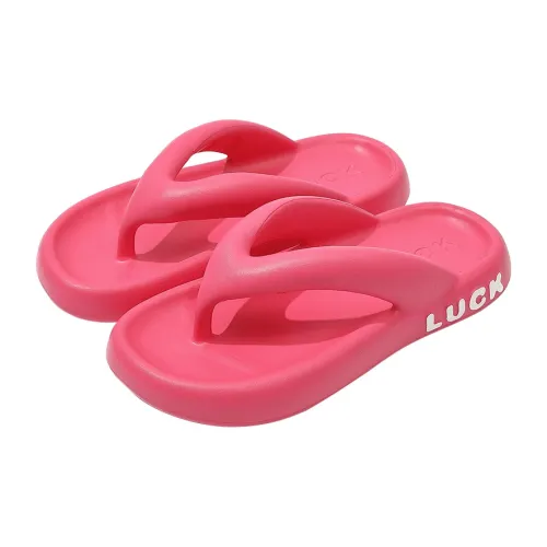 Foot Recreation Flip Flops For Women's Outerwear Slip Resistant Toe Strapped Comfortable Abrasion Resistant