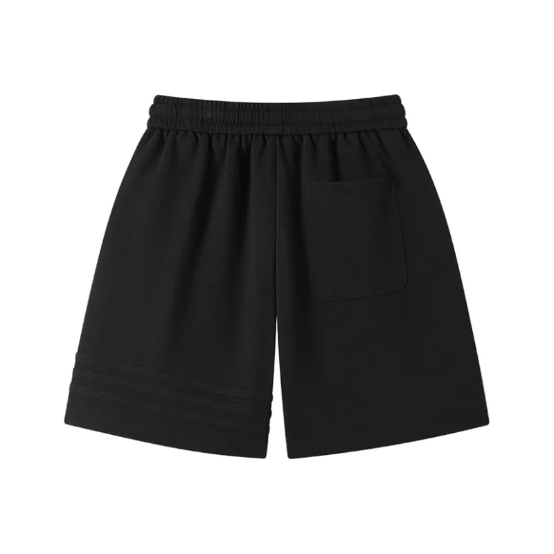 MAISON VINSON Solid Color Sports Casual Shorts Unisex-24