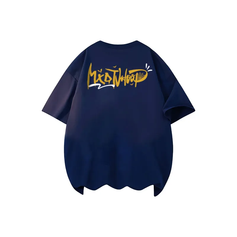 MXDT T Shirt Unisex Black Yellow Embroidery Upgraded-14