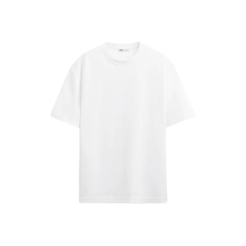 ZARA T Shirts Men White-0