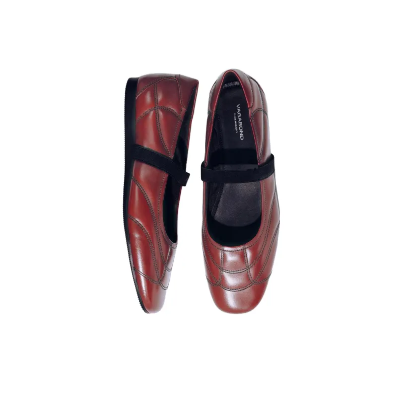 VAGABOND SHOEMAKERS Hillary Casual Single Shoes 1cm Women's Red-4