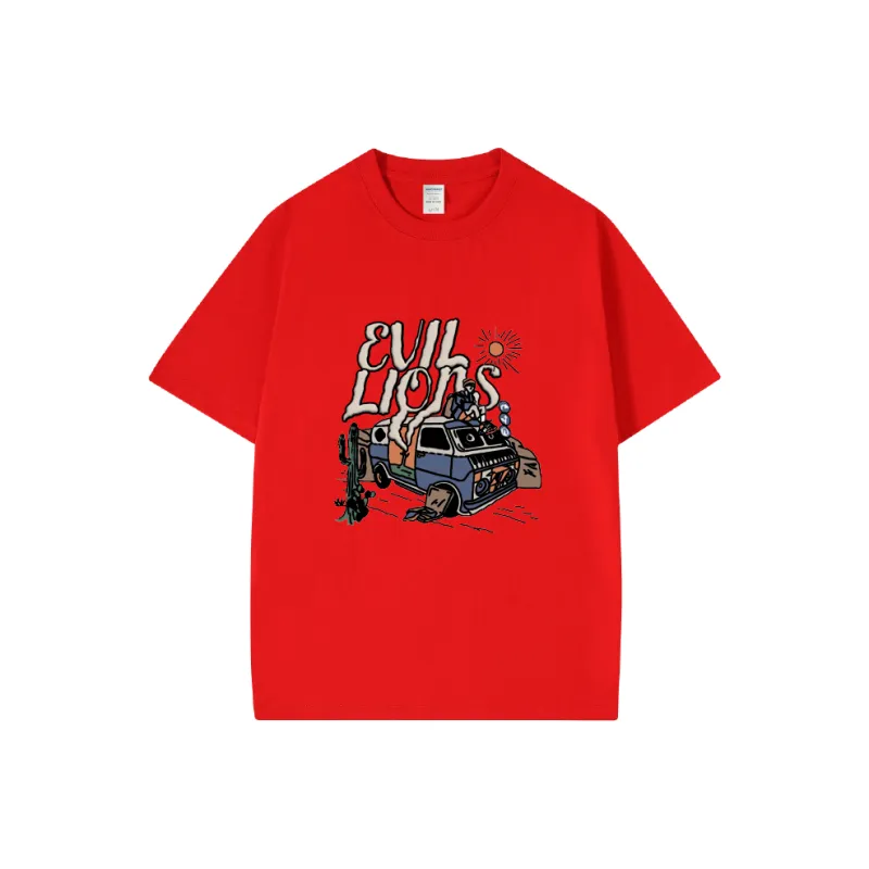 Evil Lions T Shirts Unisex-0