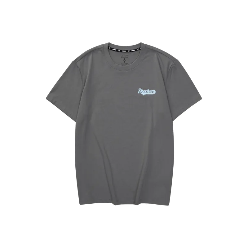 Skechers SS24 T Shirt Unisex Lime Gray-0