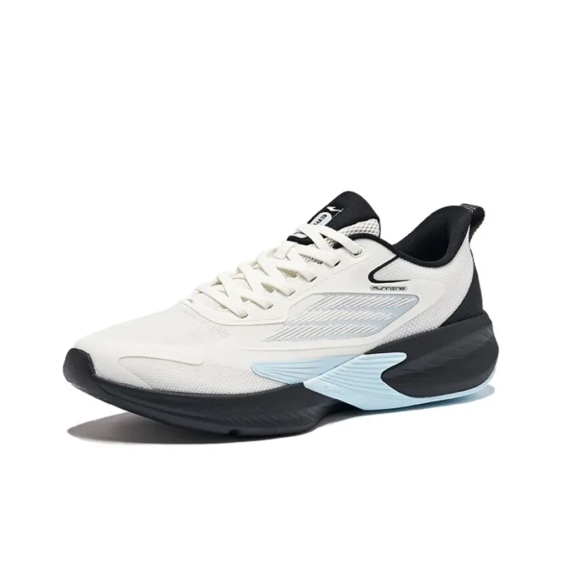 Erke Gradual Shadow 2.0 Breathable And Wear resistant Low Top Casual Running Shoes Men's White Black-1