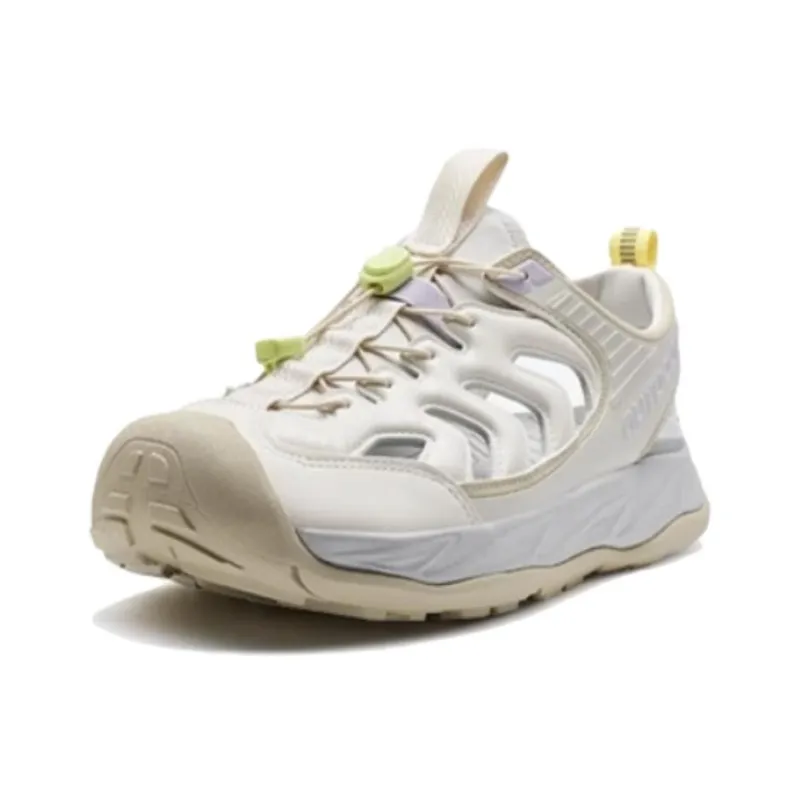 XTEP Anti Slip Wear Resistant River Trekking Shoes Unisex White Gray Green-1