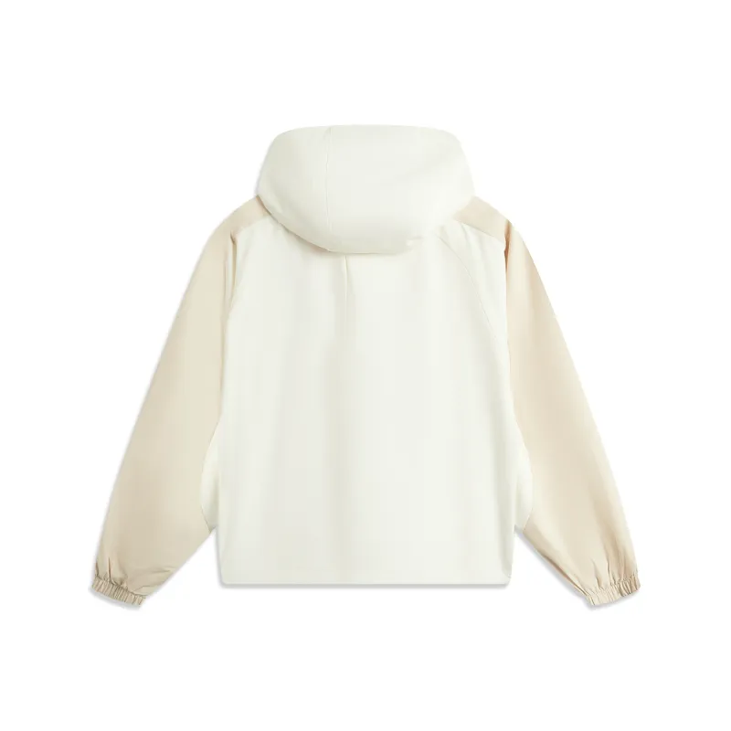 LiNing Sports Life Collection Trench Coat Women's Ivory-1
