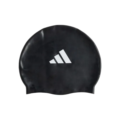 Adidas Swimming Caps Silicone Swim Kids' Black White