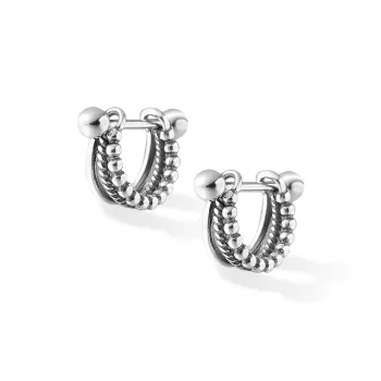 ETAHLOVE S925 Silver Earrings Unisex