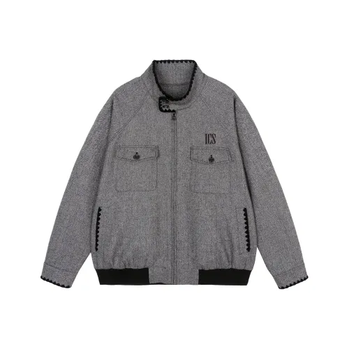 ICONS Lab Jackets Coats Unisex Black