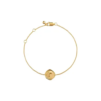 Monica Vinader Sterling Silver 18K Gold Plated Bracelets Women's Gold