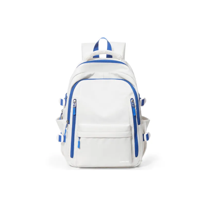 LANDCASE Fabric Backpack Laptop Bag Unisex Multicolor-0