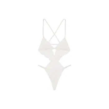 Victoria's Secret Bodysuits Women's White
