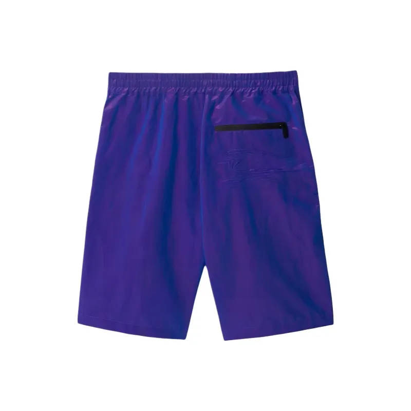 Burberry EKD embroidery Crinkled Shorts-1
