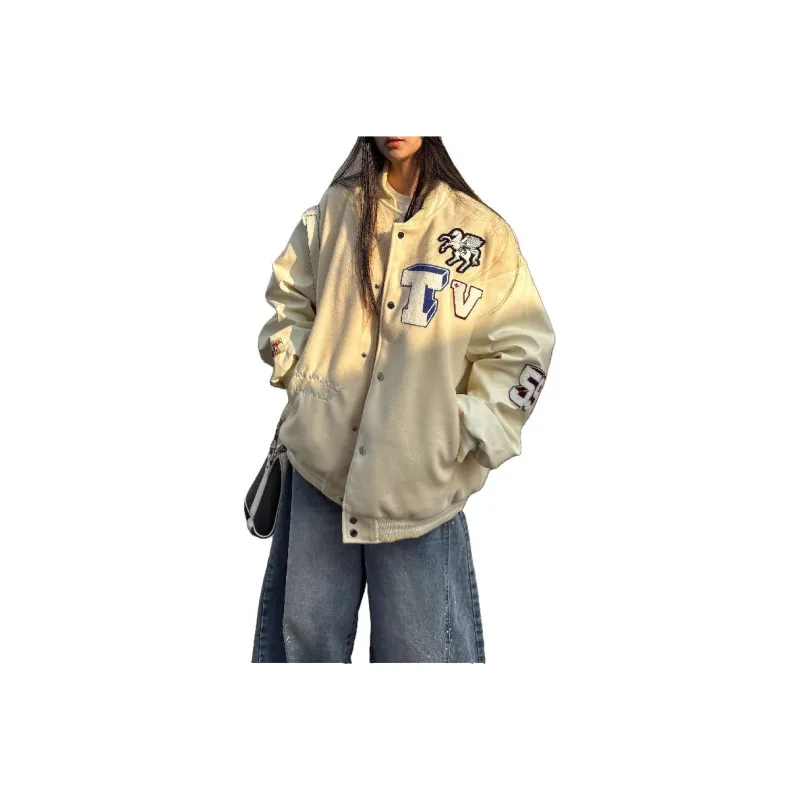 AMBER LIGHT Baseball Jacket Unisex-2