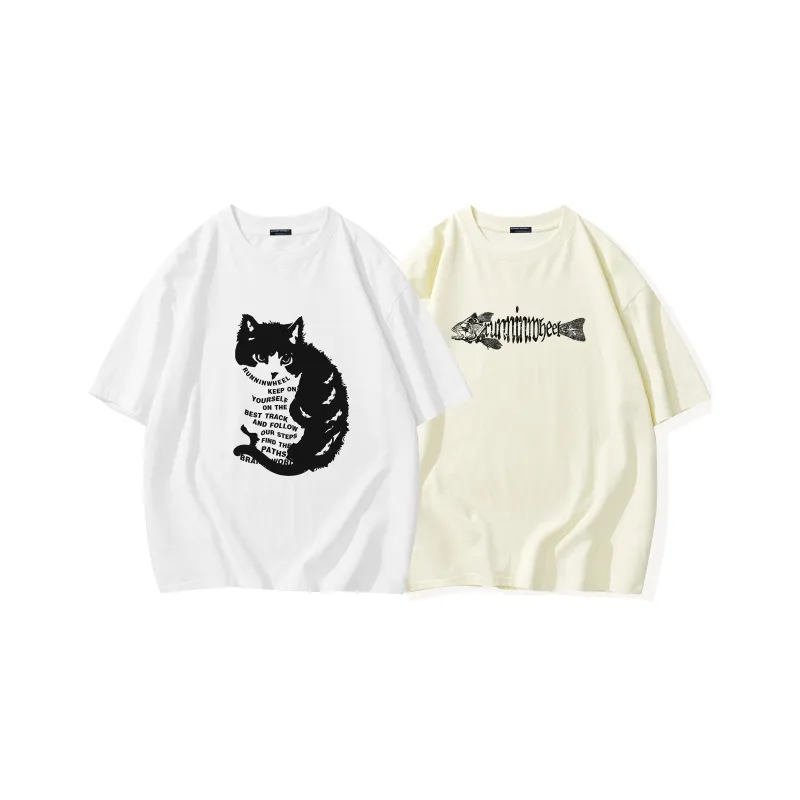 RUNNINWHEEL T Shirt Unisex 2 Pack-24