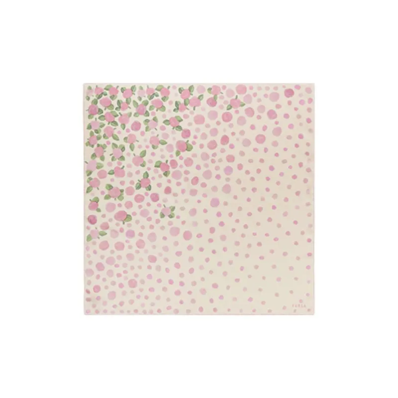 Furla Mulberry Silk Scarves Women's Pink-0