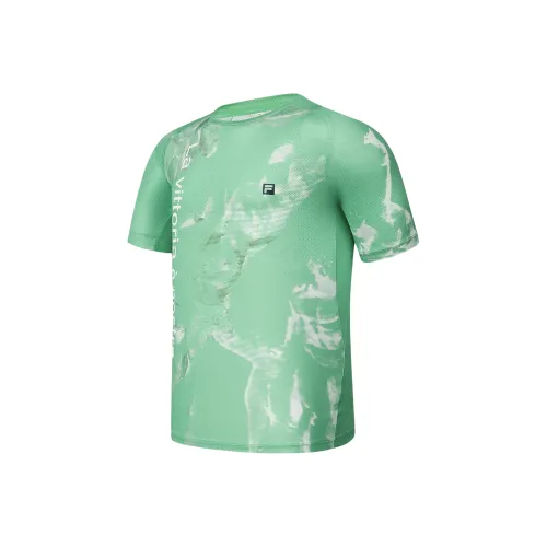 FILA T Shirt Men's Pomegranate Green