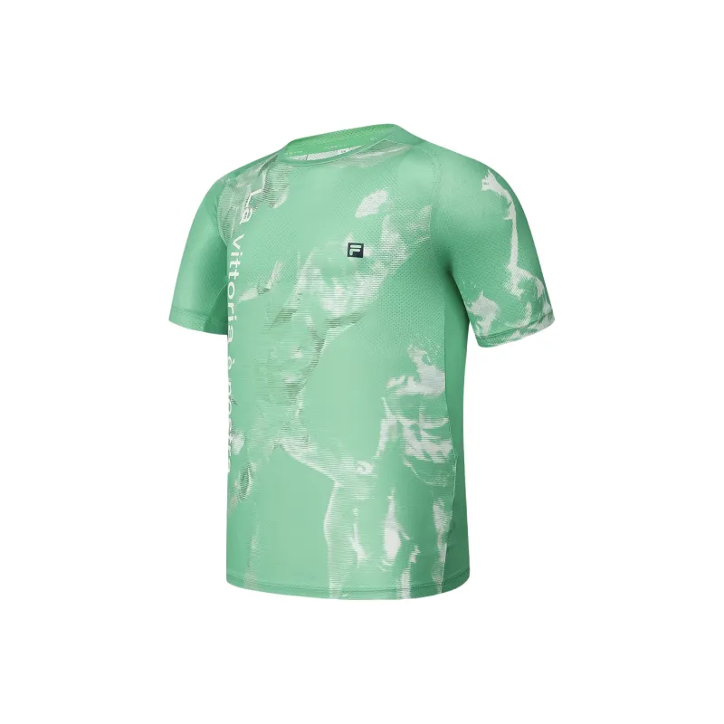 FILA T-Shirt Men's Pomegranate Green-0