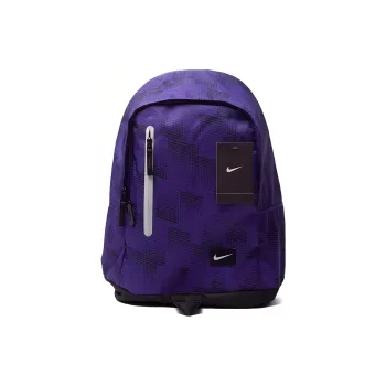Nike Polyester Backpack Regular Unisex Purple