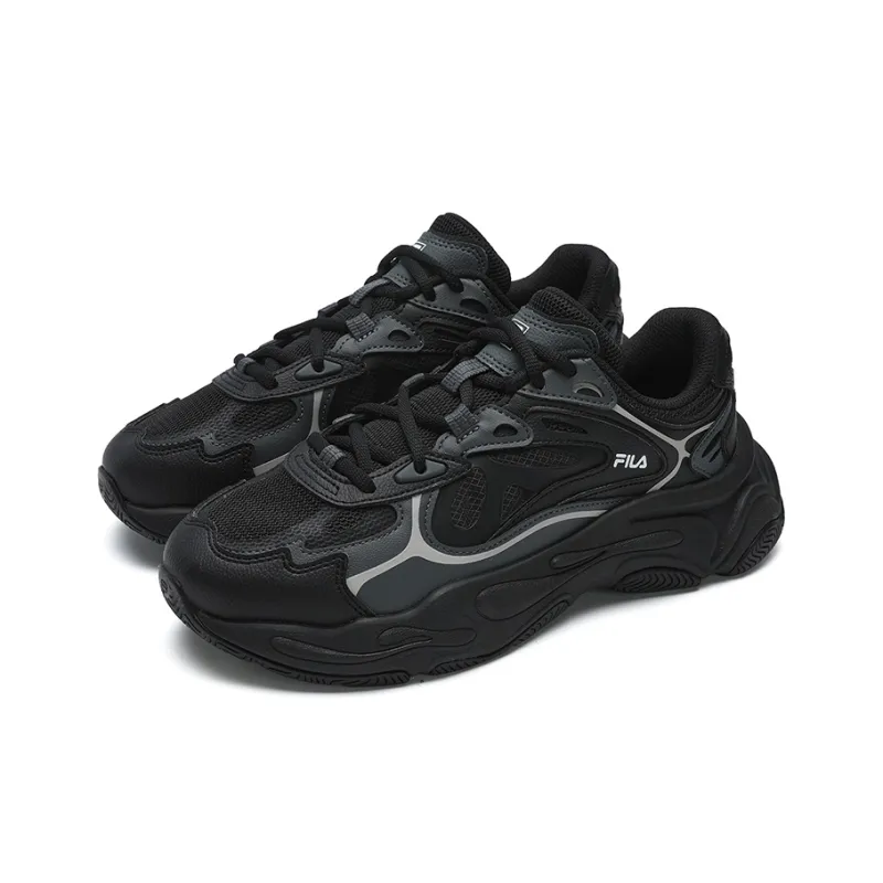 FILA MARS 4 Low Top Running Shoes Women's Black Gray-2