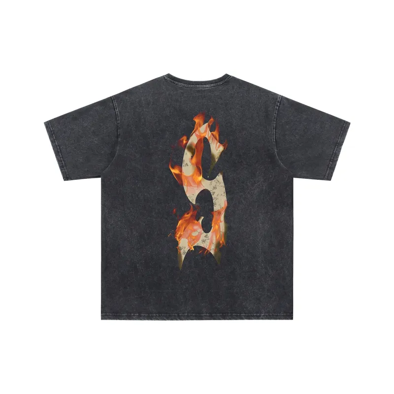 SANSYAS T Shirts Unisex Black-1