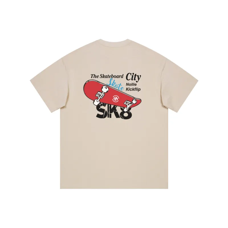 ZMOH Skateboard T Shirts Unisex-7