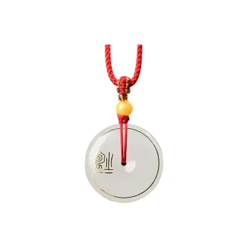 KUNYUYAO Hetian Jade Pendants White Jade Unisex