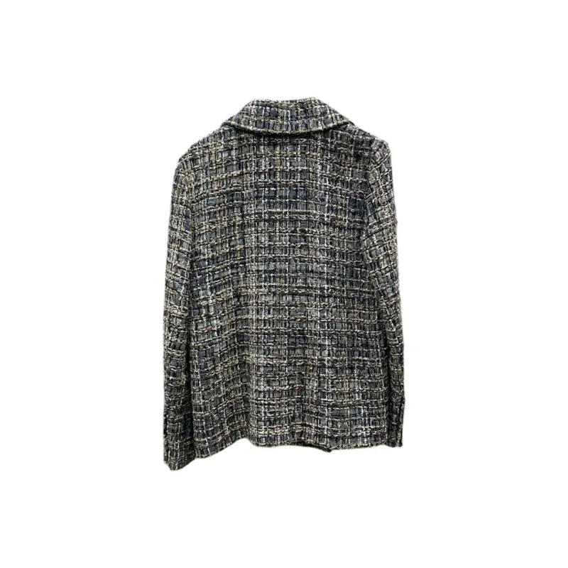 CHANEL Jackets Coats Women's Black-1