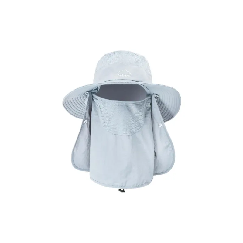 DZP Polyester Sun Protection Hats Unisex-11