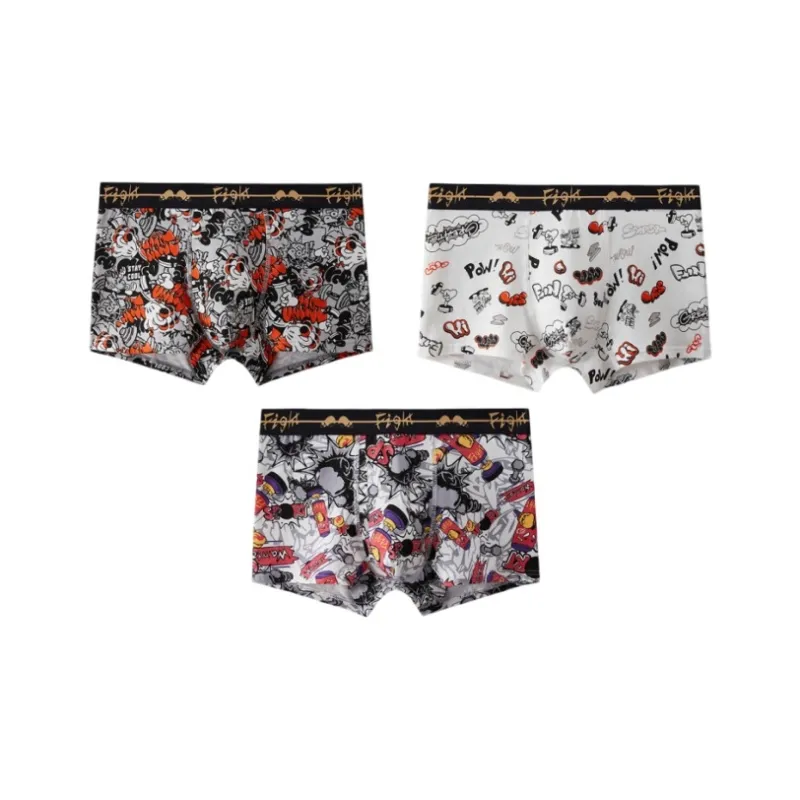 Qiao Ni Tong Underpants Men's 3 Pack-16