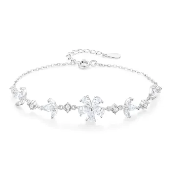 Lao Feng Xiang S925 Silver Bracelets Women's