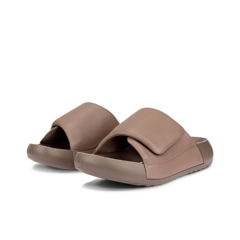 Ecco Comme Collection Slide Slippers Women's Brown-2