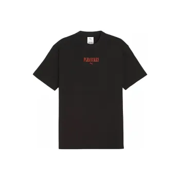 PUMA x PLEASURES Collaboration Graphic Tee T Shirt Men's Black