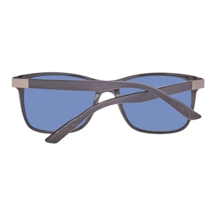 HELLY HANSEN Plastic Square Sunglasses Men's Black-2