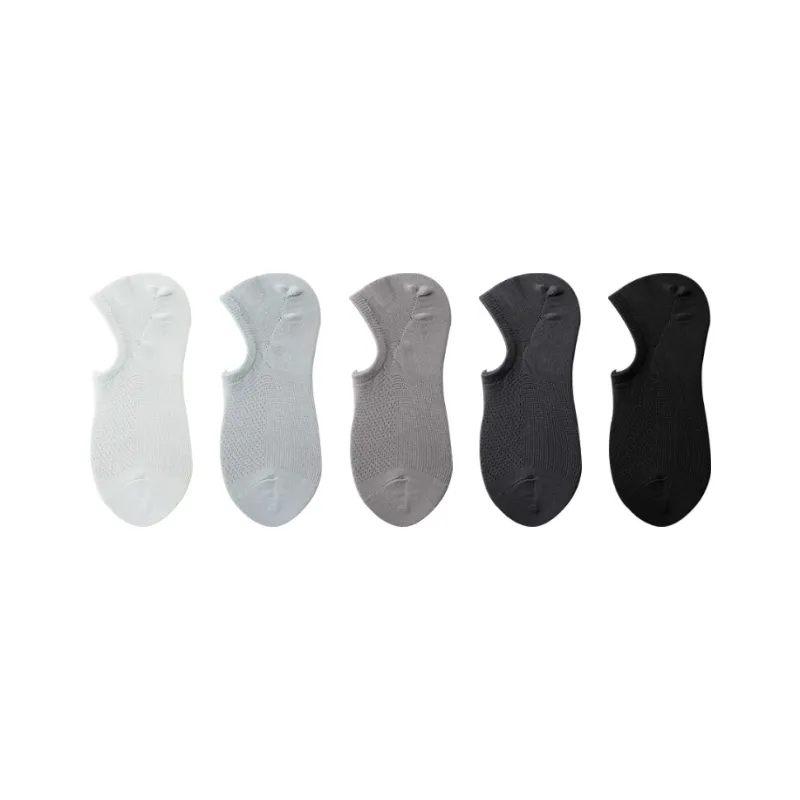 AOKANG No Show Socks Men's 5 Pack-23