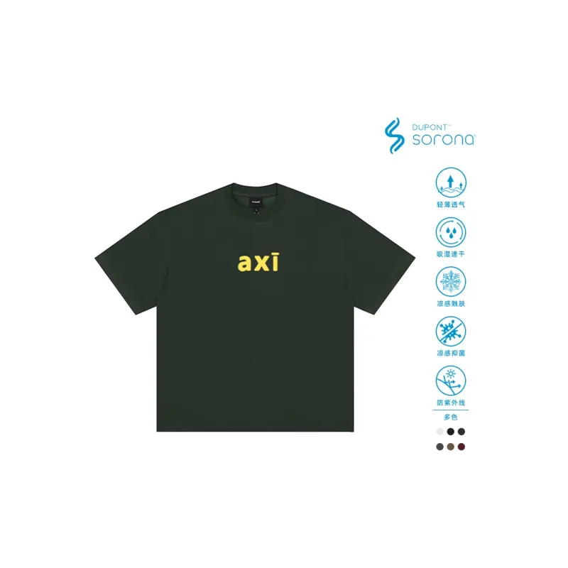 A Chock Crew Neck Short Sleeved T Shirts Unisex-7