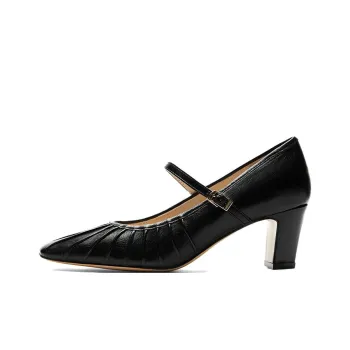 NINE WEST Chunky Heel High Heels 6cm Women's