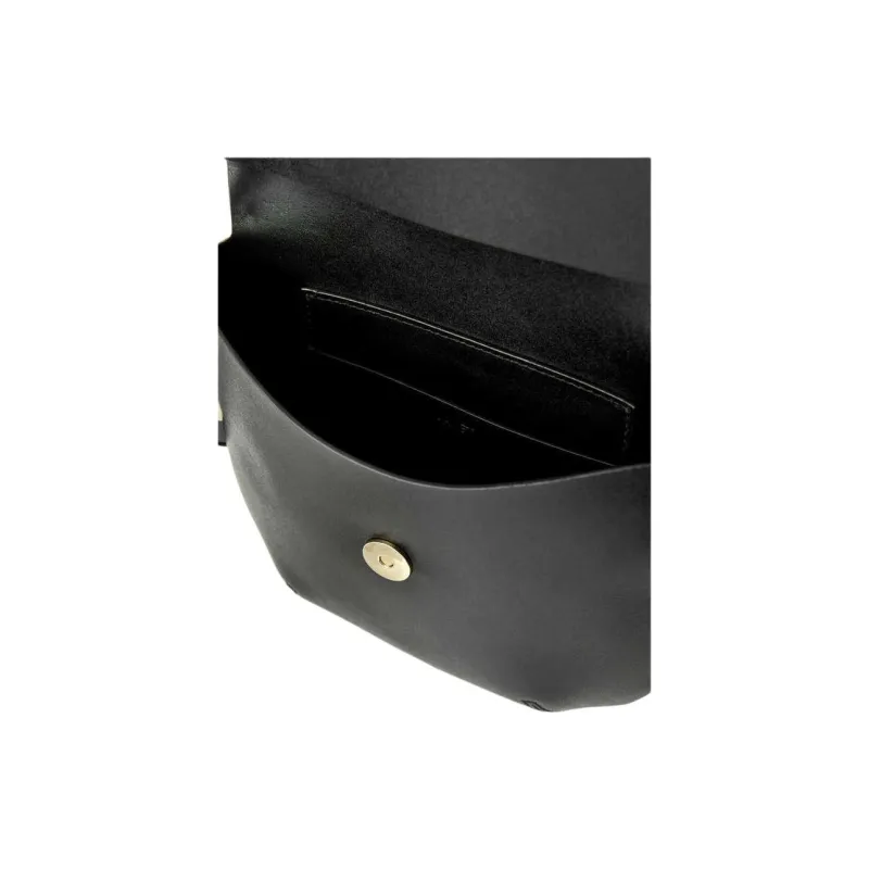 ARKET Cow Split Leather Crossbody Bag Shoulder Bag Small Size Women's Black-3