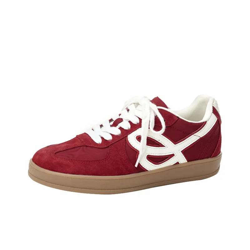 Varib Anti Slip And Wear Resistant Coverage Low Top Skateboard Shoes Women's-6
