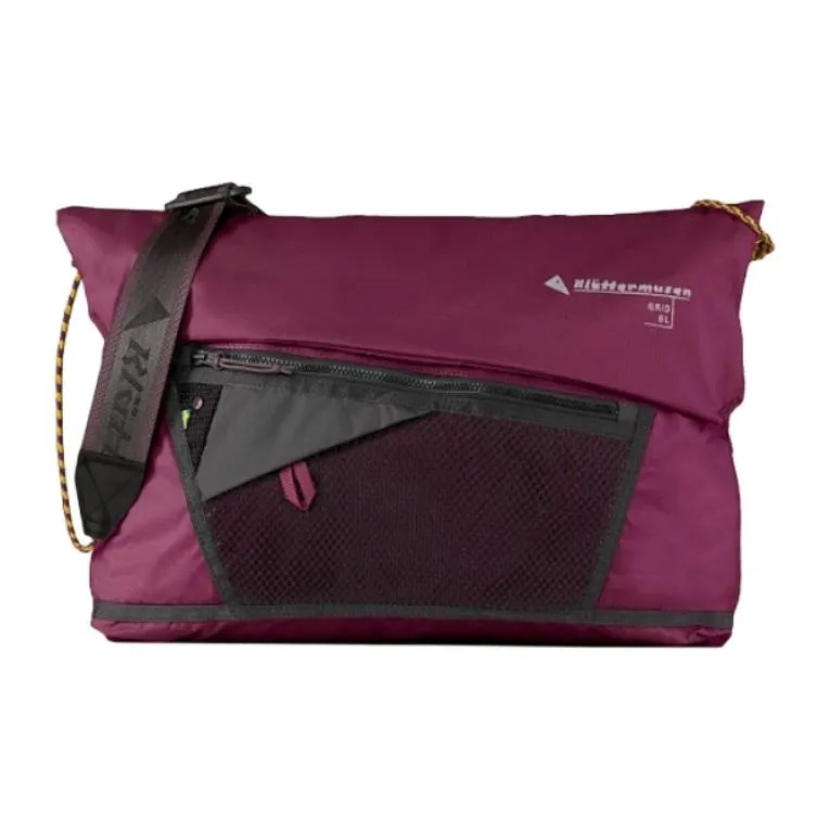 KLATTERMUSEN Polyamide Messenger Bag Crossbody Bag Shoulder Bag Unisex Fuchsia-0