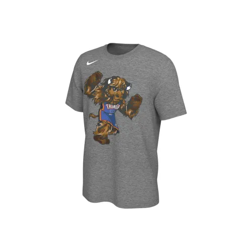 nike Kings T-Shirt Oklahoma City Thunder Men's Dark Gray