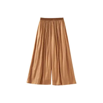 OUNIXUE Casual Pants Women's Deep Orange